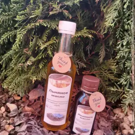 Льняное масло